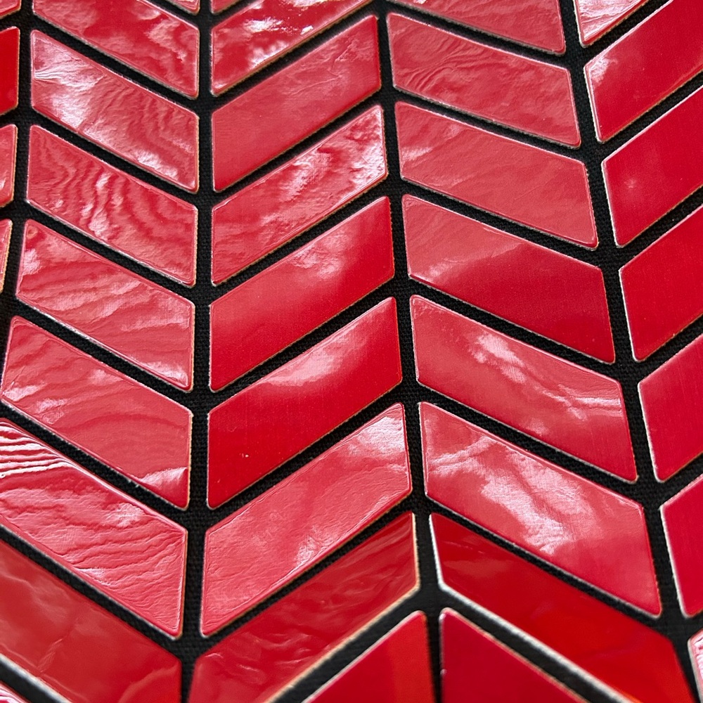 Gorgeous, Emilio Pepe Italian Geometric Tile bag❤️ - Picture 4 of 5